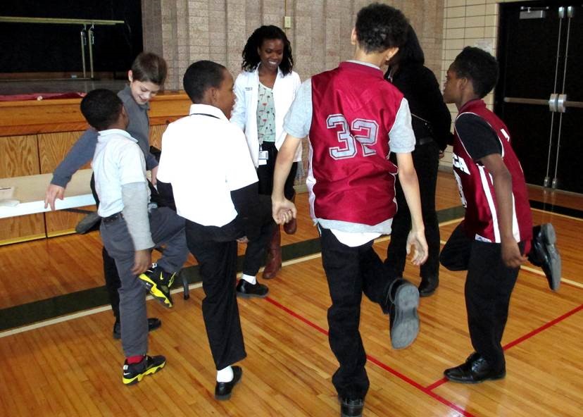 kids stretching